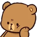 Emoji Bear_stresse