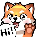 Emoji hi