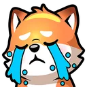 Emoji pleure