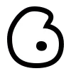 Emoji six