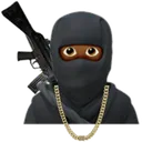 Emoji noir