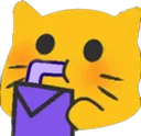 Emoji 1218blobcatdrink