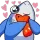 Emoji sharklove