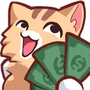 Emoji cat_money