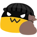 Emoji blobthief