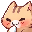 Emoji cat_shy