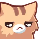 Emoji cat_sad
