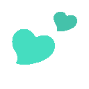 Emoji CoeurTurquoise_LS