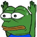 Emoji handsup