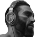 Emoji chad_listening