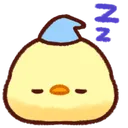 Emoji Odyssee_chicksleepy