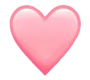 Emoji pastelpinkheart