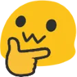 Emoji BlobThinkOwO