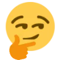 Emoji thinking_smirk
