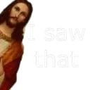 Emoji jesussawthat