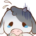 Emoji animalcowsad