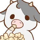 Emoji animalcowpopcorn