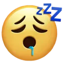 Emoji ESleepExhalingDrool