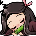 Emoji Nezuko