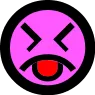 Emoji PinkLangue