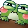 Emoji sus_frog