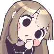 Emoji think_girl