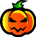 Emoji citrouille