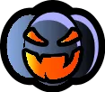 Emoji citrouillenoire
