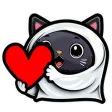 Emoji GhostCatLove