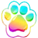 Emoji pawrainbow0