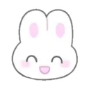 Emoji bunny_happy