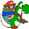 Emoji 4007peepomarioyoshi