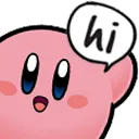 Emoji kirby_Hi