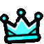 Emoji bleu