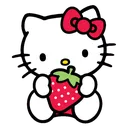 Emoji GH_strawberry_hello_kitty