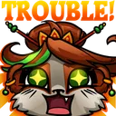 Emoji pandarentrouble