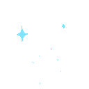 Emoji blue_sparkles