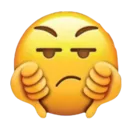 Emoji EDownThumbs