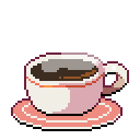 Emoji pixel_hot_coffee