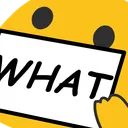 Emoji blobsignwhat