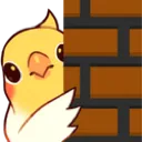 Emoji birdPeek