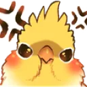 Emoji birdFrustrated