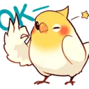 Emoji birdOK