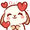 Emoji L_DLoveBunny