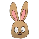 Emoji Lapine