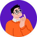 Emoji thinking