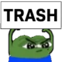 Emoji trash