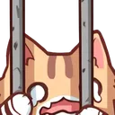 Emoji nekocat_scared2