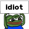 Emoji PepeIdiot