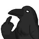 Emoji corbeaufuckyou